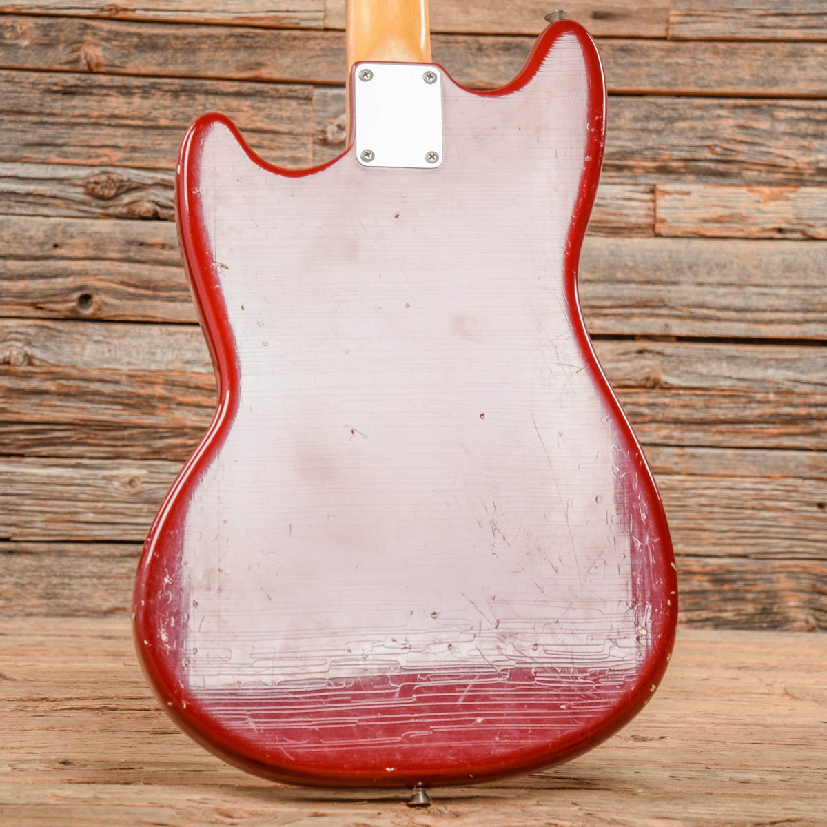 Fender Mustang Dakota Red 1966 - View 9 | MusicMarket