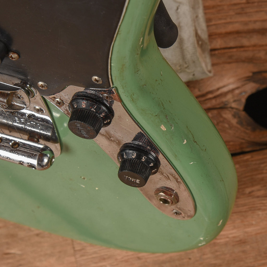 Fender Mustang Green Refin 1977 - View 10 | MusicMarket