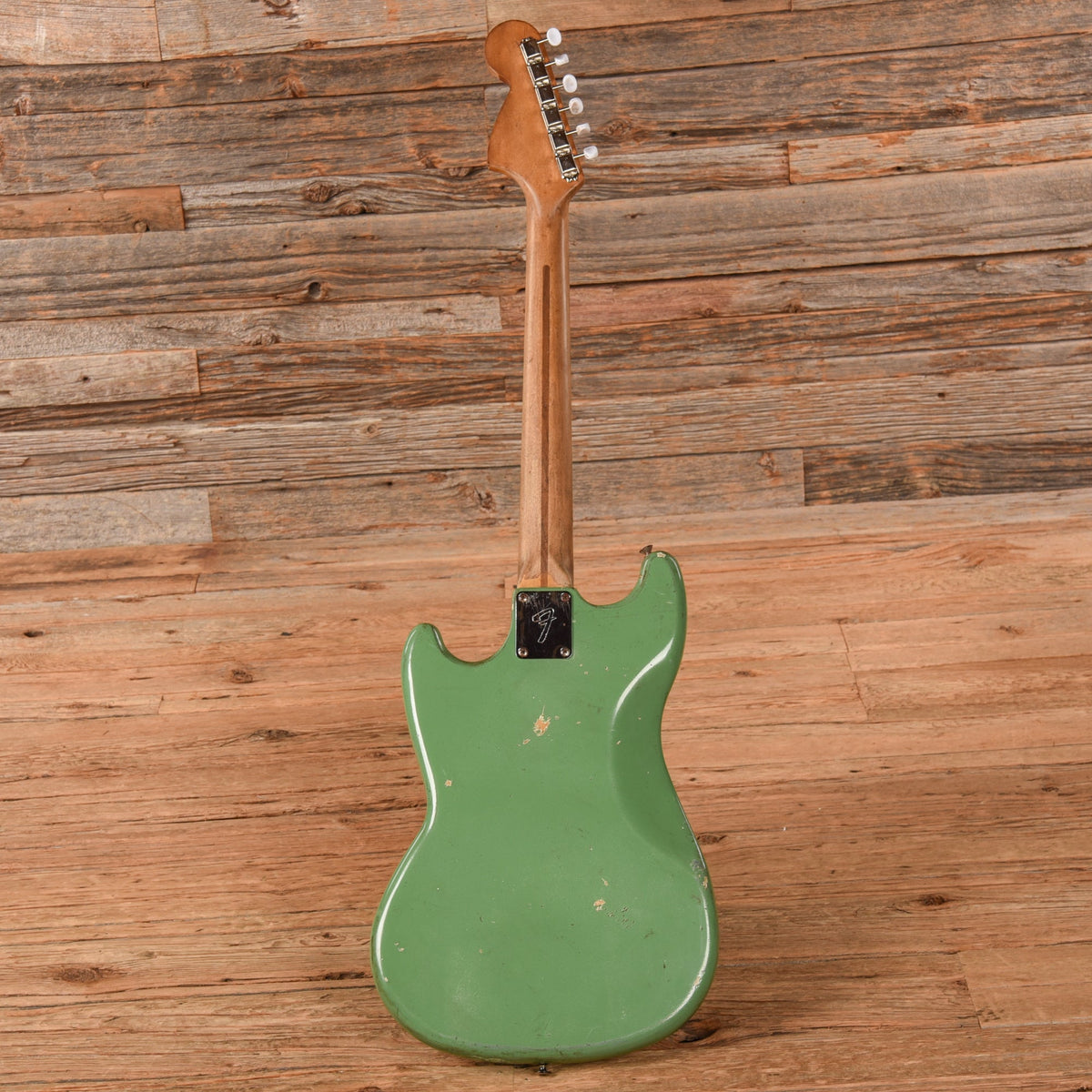 Fender Mustang Green Refin 1977 - View 5 | MusicMarket