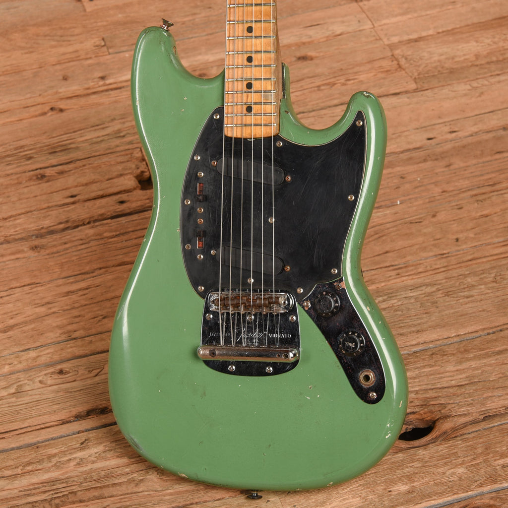 Fender Mustang Green Refin 1977 - View 2 | MusicMarket