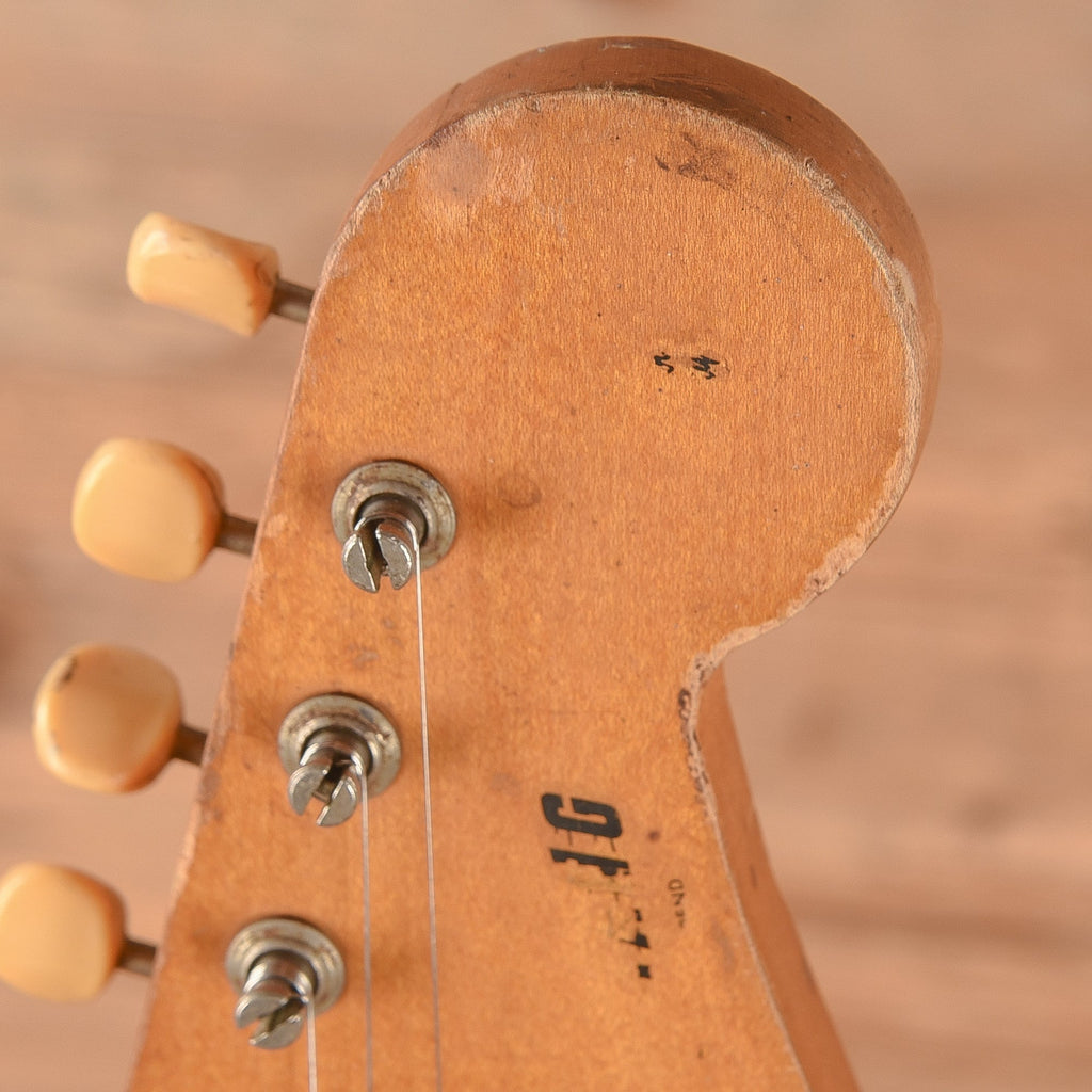 Fender Mustang Natural Refin 1965 - View 15 | MusicMarket
