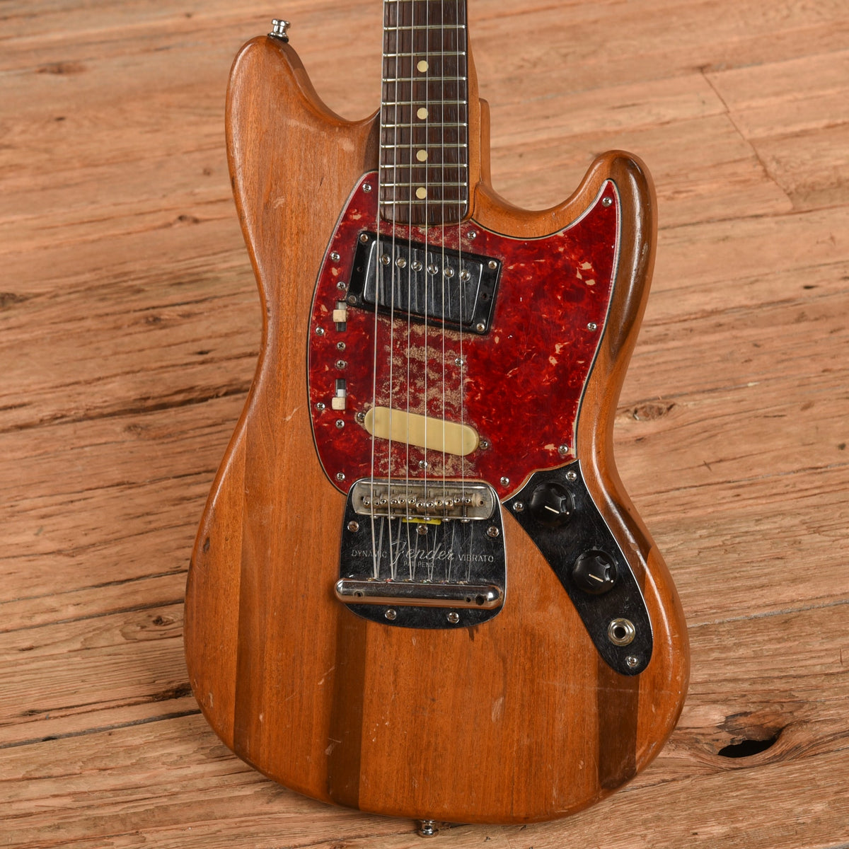Fender Mustang Natural Refin 1965 - View 2 | MusicMarket