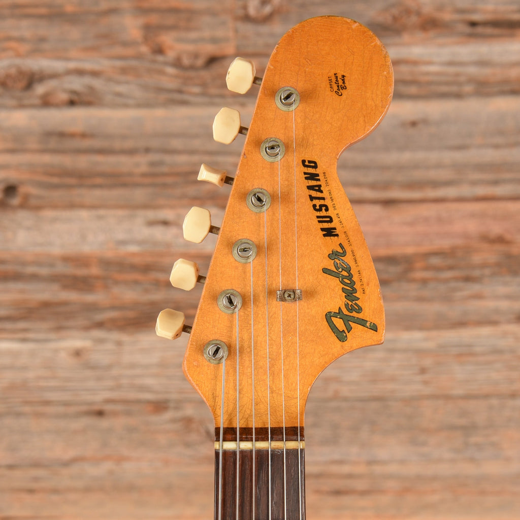Fender Mustang Red 1966 - View 6 | MusicMarket