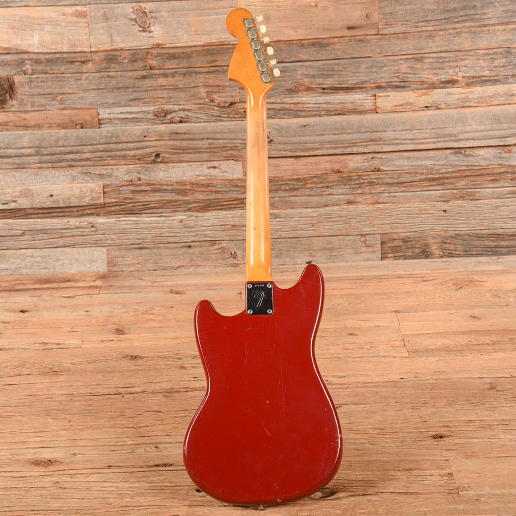Fender Mustang Red 1966 - View 5 | MusicMarket