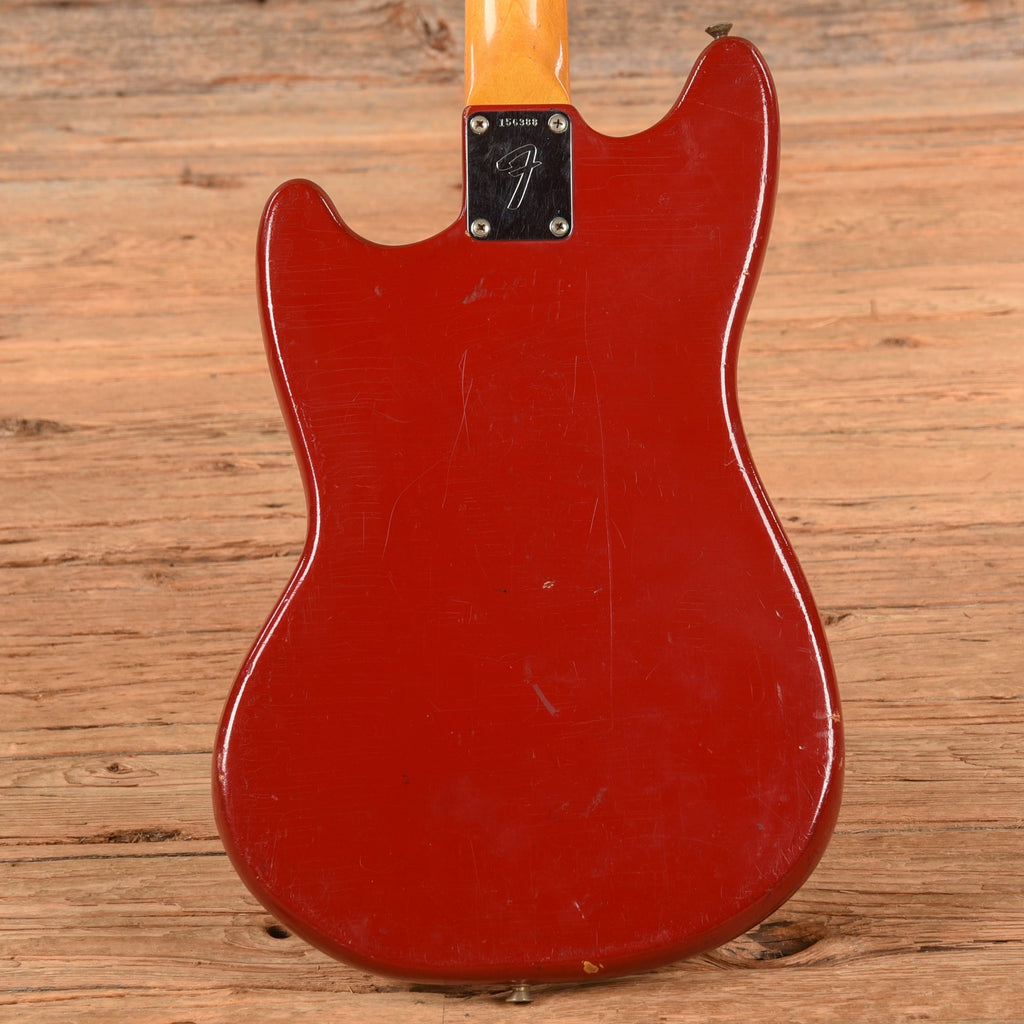 Fender Mustang Red 1966 - View 3 | MusicMarket