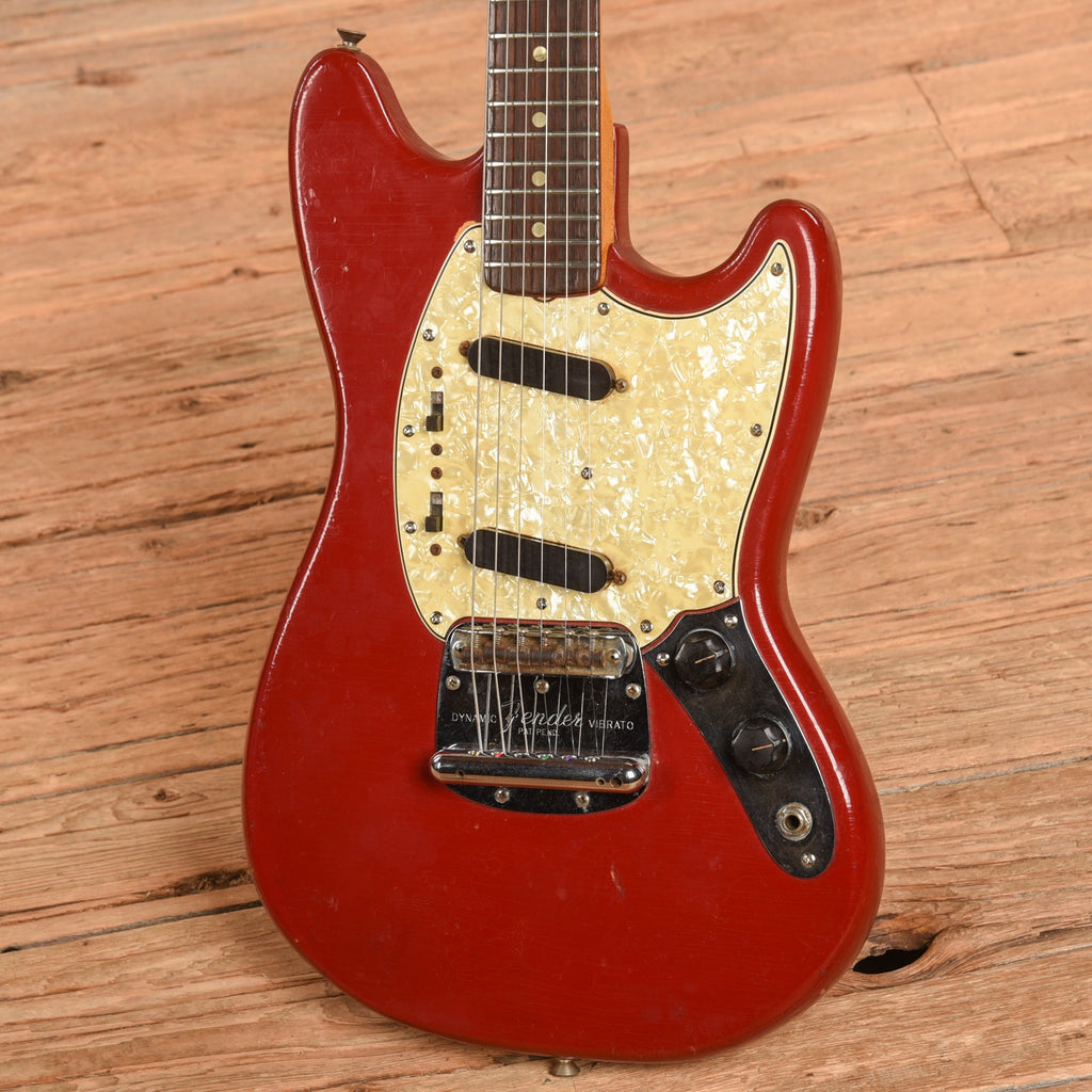 Fender Mustang Red 1966 - View 2 | MusicMarket