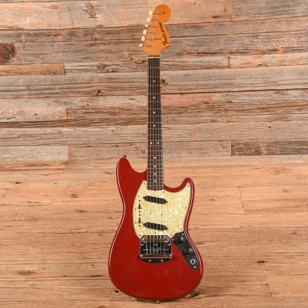 Fender Mustang Red 1966 - View 4 | MusicMarket