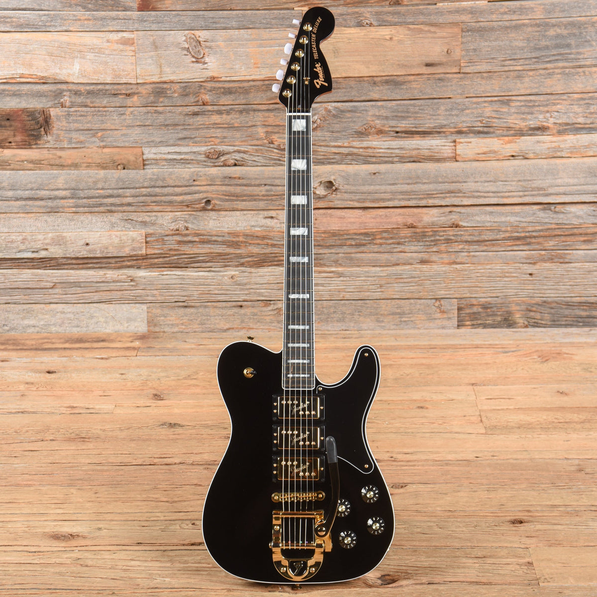 Fender Parallel Universe Troublemaker II Telecaster Black 2020 - View 4 | MusicMarket