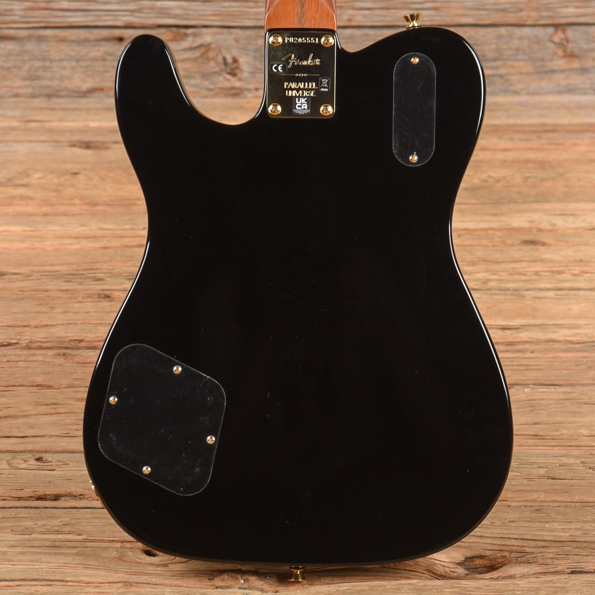 Fender Parallel Universe Volume II Troublemaker Telecaster Deluxe Bigsby Black 2022 - View 3 | MusicMarket