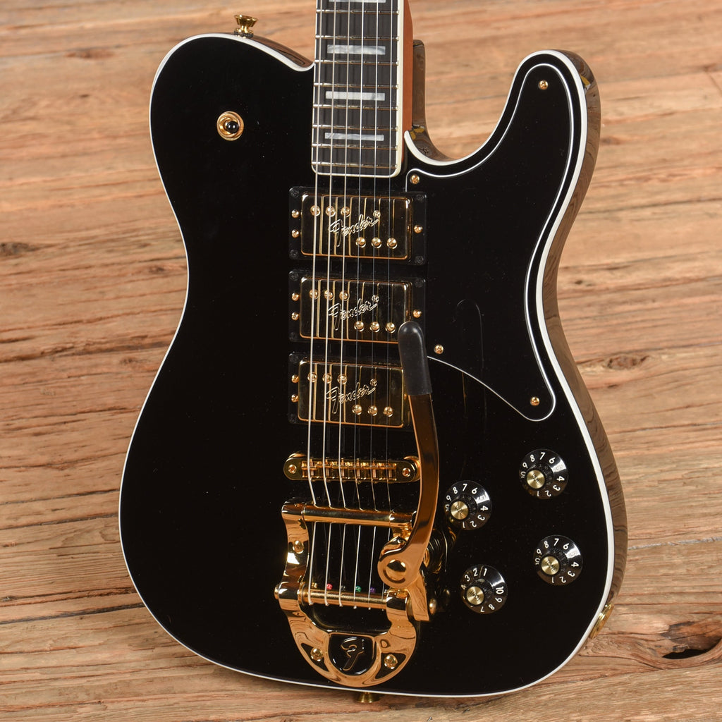 Fender Parallel Universe Volume II Troublemaker Telecaster Deluxe Bigsby Black 2022 - View 2 | MusicMarket