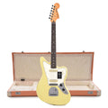 Fender Player II Jaguar RW Hialeah Yellow and Pacific Peach Hardshell Case Bundle - MusicMarket