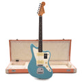 Fender Player II Jazzmaster RW Aquatone Blue and Pacific Peach Hardshell Case Bundle - MusicMarket