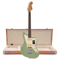 Fender Player II Jazzmaster RW Birch Green and Pacific Peach Hardshell Case Bundle - MusicMarket