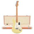 Fender Player II Stratocaster MN Hialeah Yellow and Pacific Peach Hardshell Case Bundle - MusicMarket