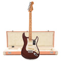 Fender Player II Stratocaster MN Transparent Mocha Burst and Pacific Peach Hardshell Case Bundle - MusicMarket