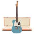 Fender Player II Telecaster RW Aquatone Blue and Pacific Peach Hardshell Case Bundle - MusicMarket