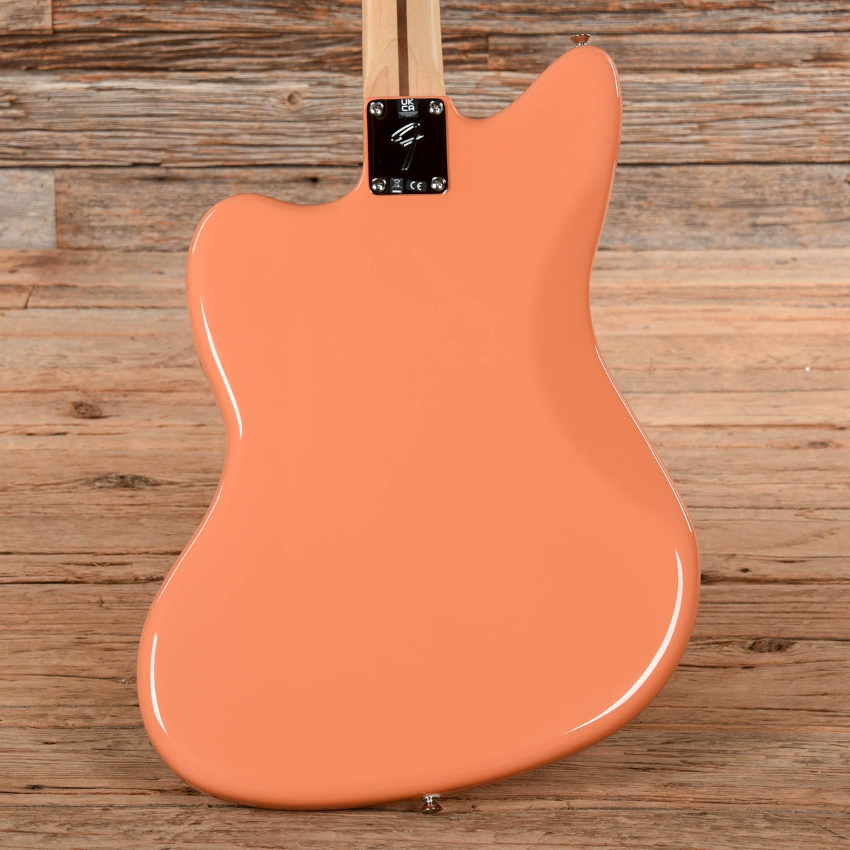 Fender Player Jazzmaster (CME Exclusive) Pacific Peach 2023 - View 3 | MusicMarket