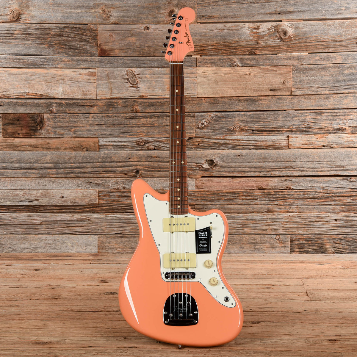 Fender Player Jazzmaster (CME Exclusive) Pacific Peach 2023 - View 4 | MusicMarket
