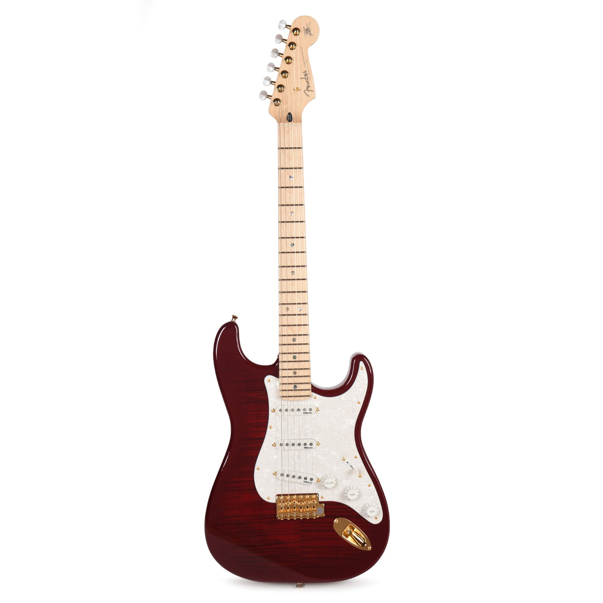 Fender Richie Kotzen Stratocaster Transparent Red Burst - View 4 | MusicMarket