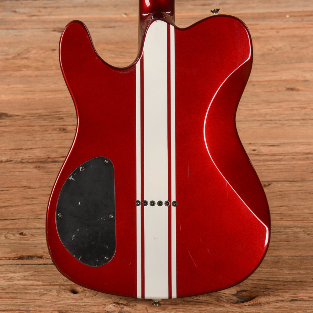 Fender Special Edition Set-Neck Esquire Custom GT Crimson Red Metallic 2003 - View 3 | MusicMarket