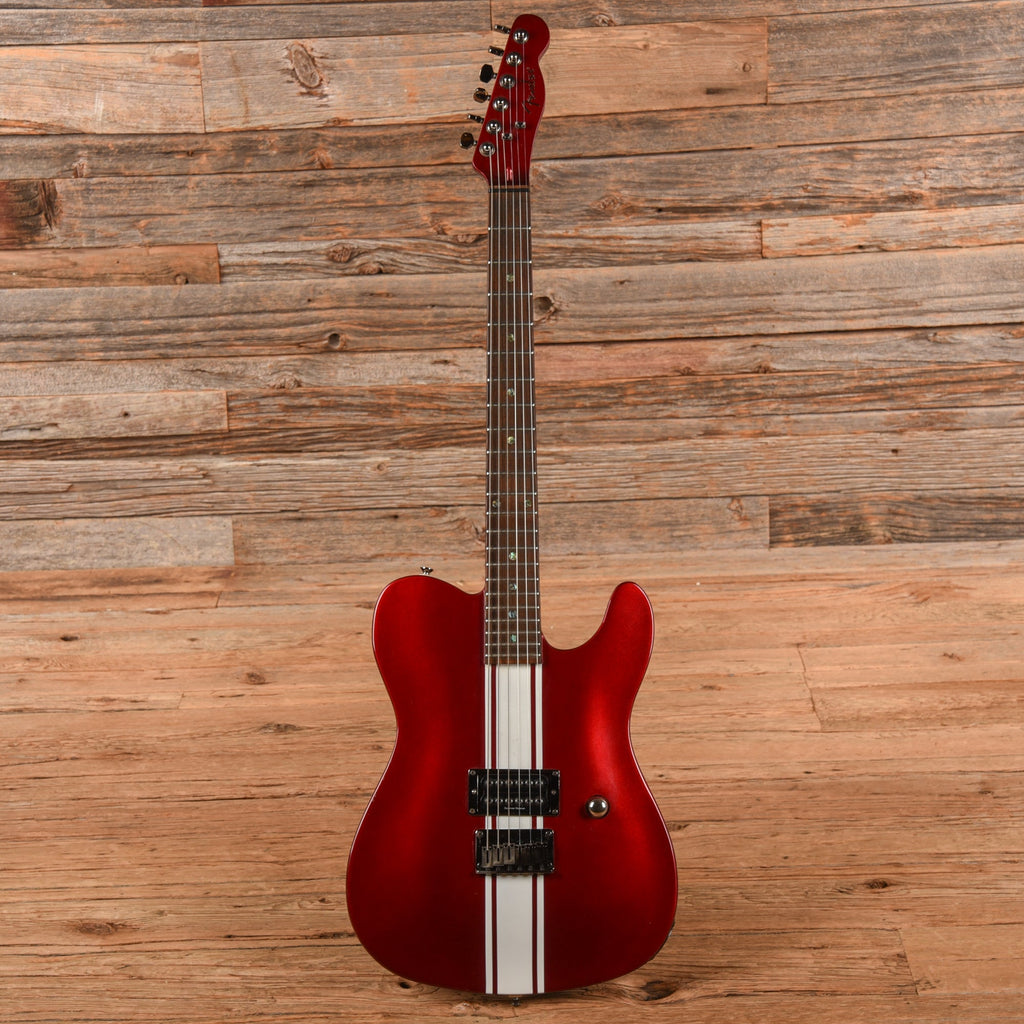 Fender Special Edition Set-Neck Esquire Custom GT Crimson Red Metallic 2003 - View 4 | MusicMarket