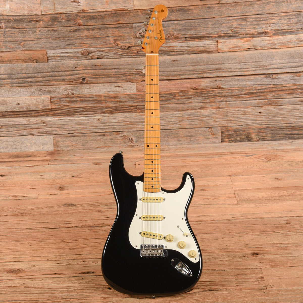 Fender ST-57 Stratocaster Black 1980s - View 4 | MusicMarket