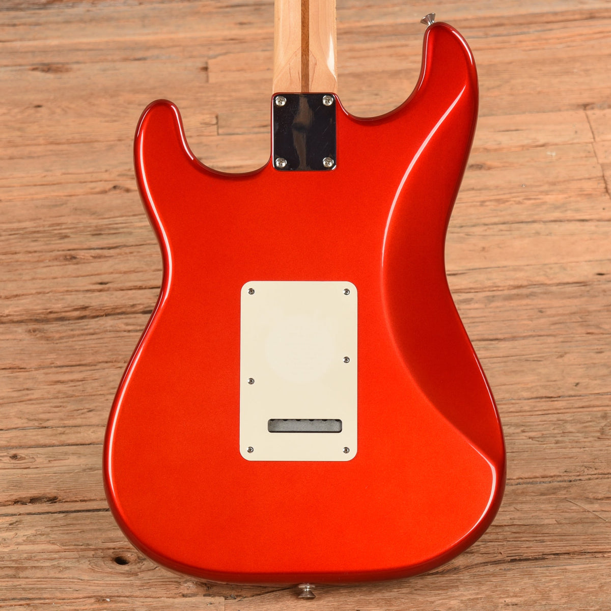 Fender Standard Stratocaster HSS Chrome Red 2006 - View 3 | MusicMarket