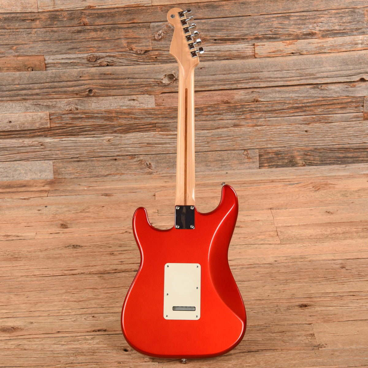 Fender Standard Stratocaster HSS Chrome Red 2006 - View 5 | MusicMarket
