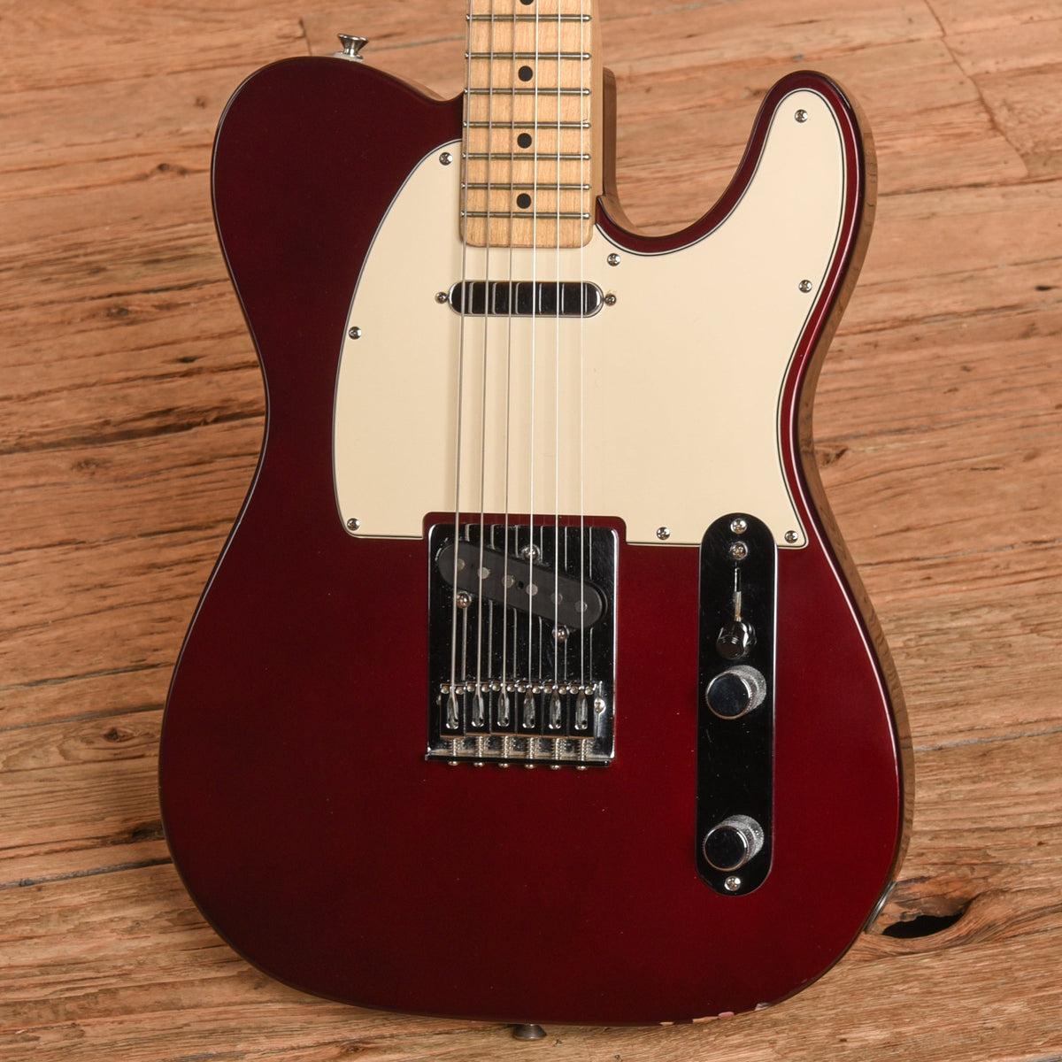 Fender Standard Telecaster Wine Red 2003 - View 2 | MusicMarket