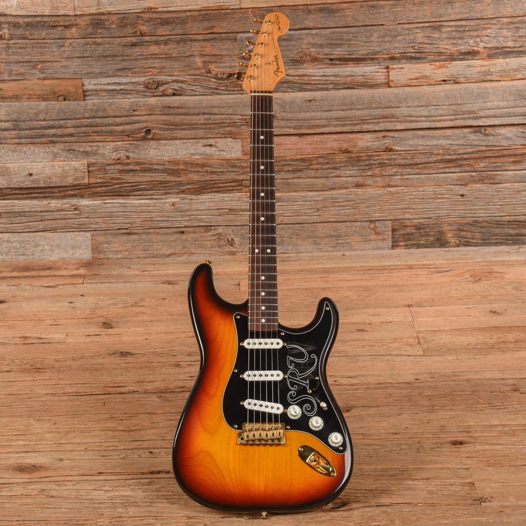 Fender Stevie Ray Vaughan Stratocaster Sunburst 1992 - View 4 | MusicMarket