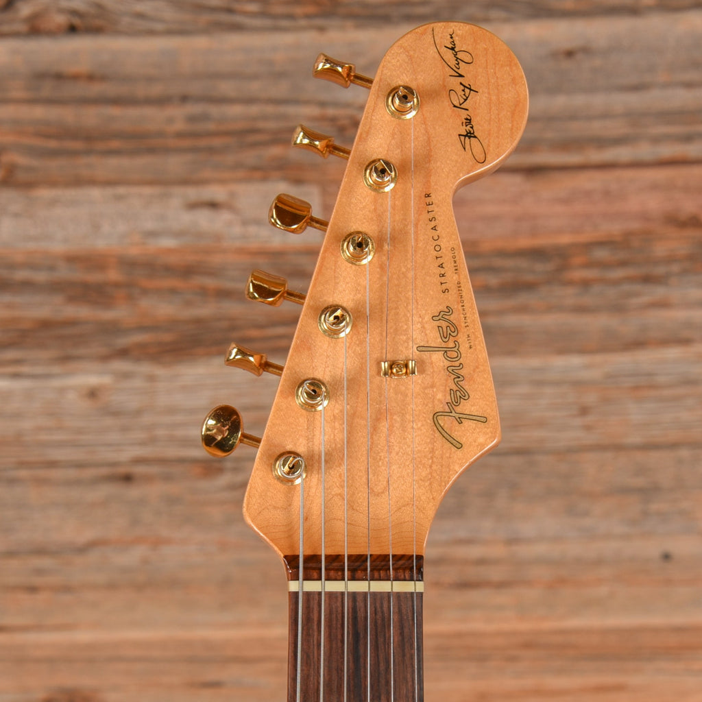 Fender Stevie Ray Vaughan Stratocaster Sunburst 1992 - View 6 | MusicMarket