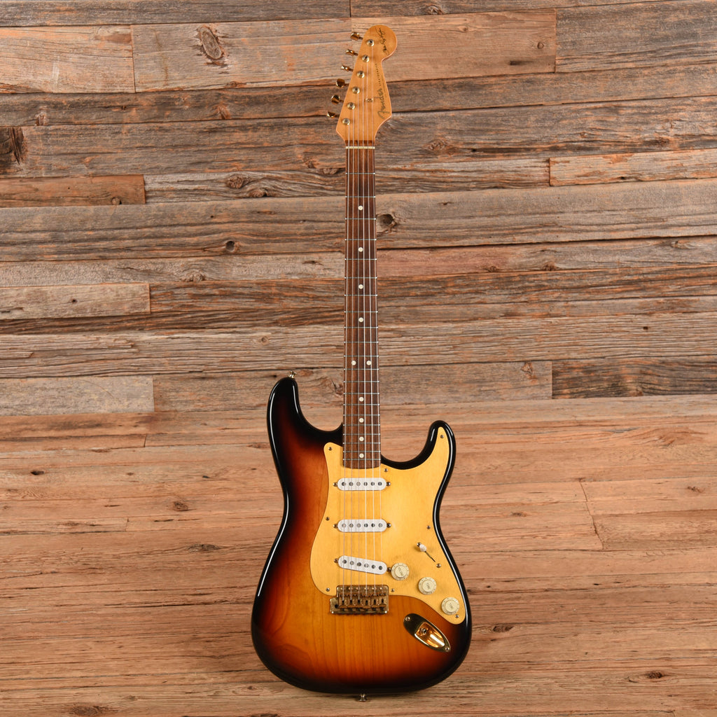 Fender Stevie Ray Vaughan Stratocaster Sunburst 1995 - View 4 | MusicMarket