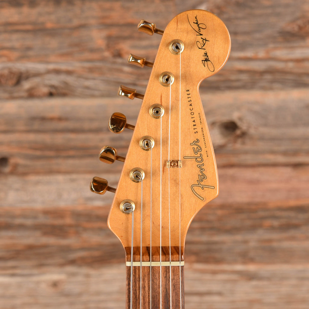 Fender Stevie Ray Vaughan Stratocaster Sunburst 1995 - View 6 | MusicMarket