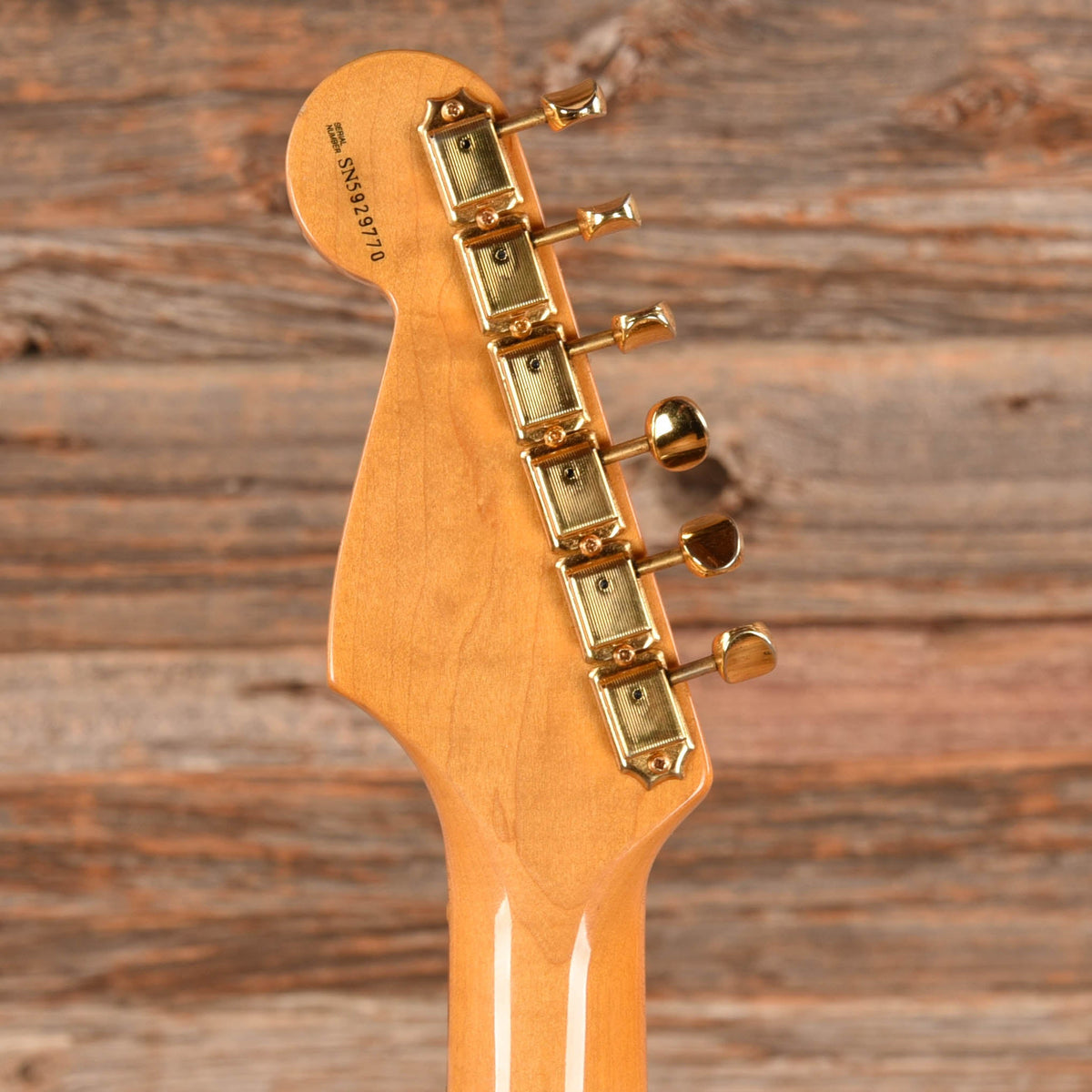 Fender Stevie Ray Vaughan Stratocaster Sunburst 1995 - View 7 | MusicMarket