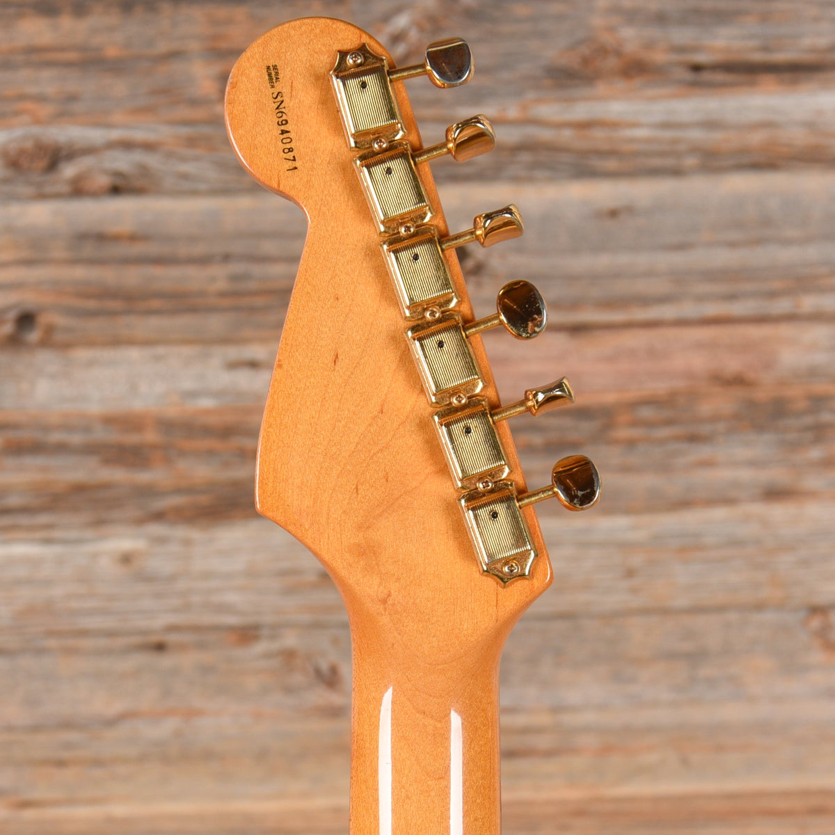 Fender Stevie Ray Vaughan Stratocaster Sunburst 1997 - View 7 | MusicMarket