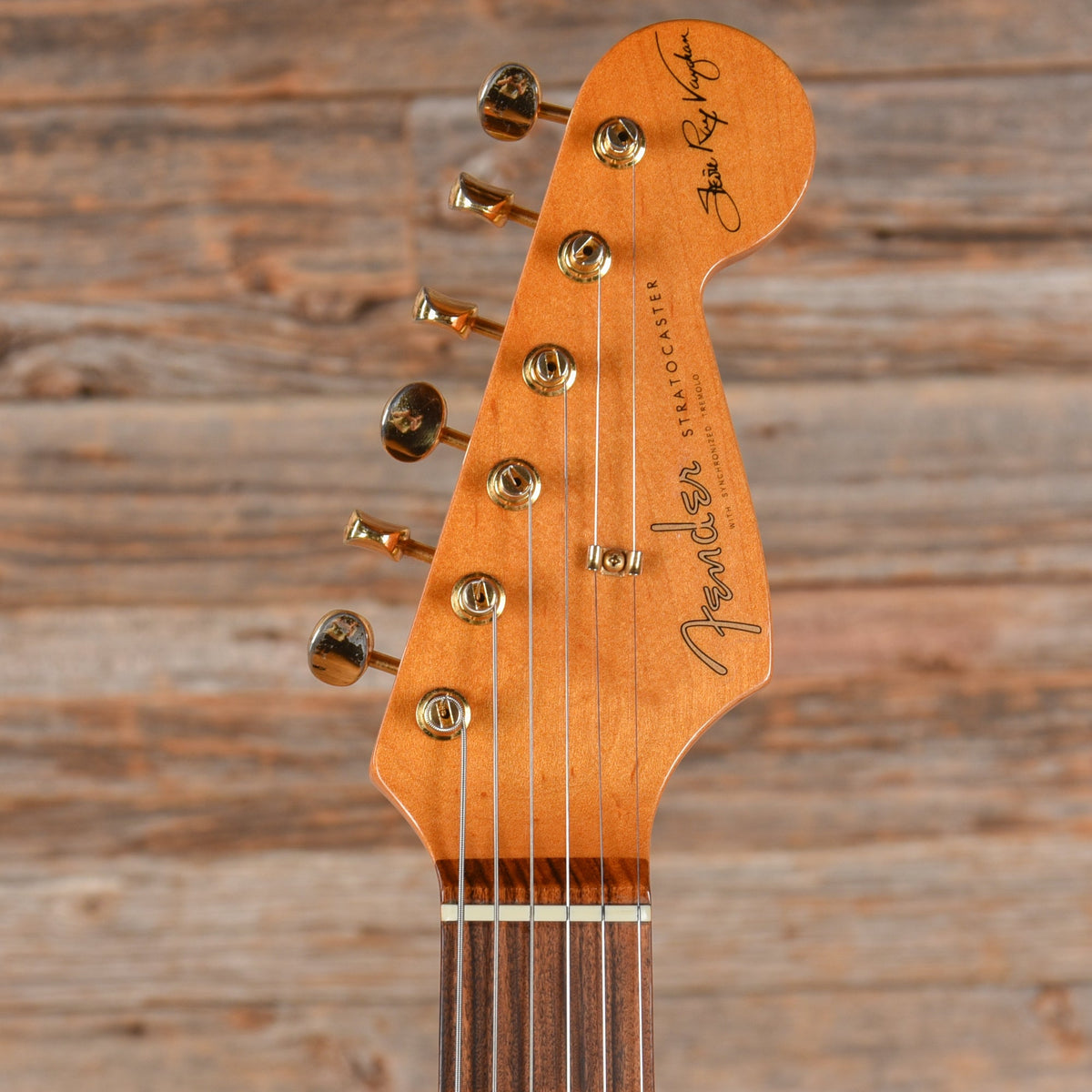 Fender Stevie Ray Vaughan Stratocaster Sunburst 1997 - View 6 | MusicMarket