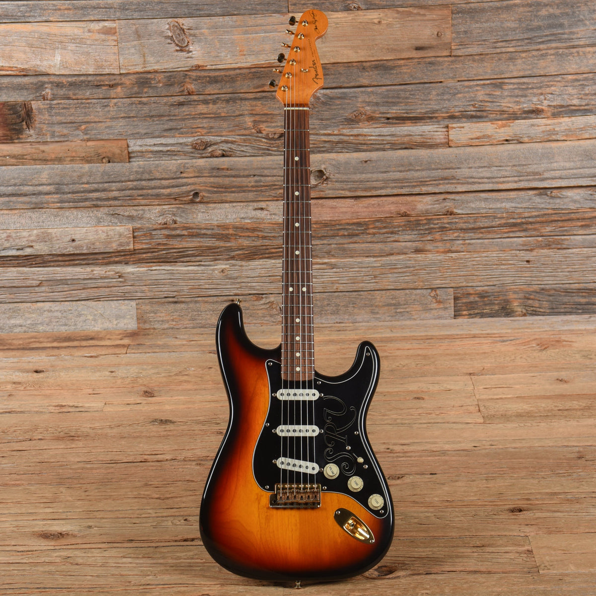 Fender Stevie Ray Vaughan Stratocaster Sunburst 1997 - View 4 | MusicMarket