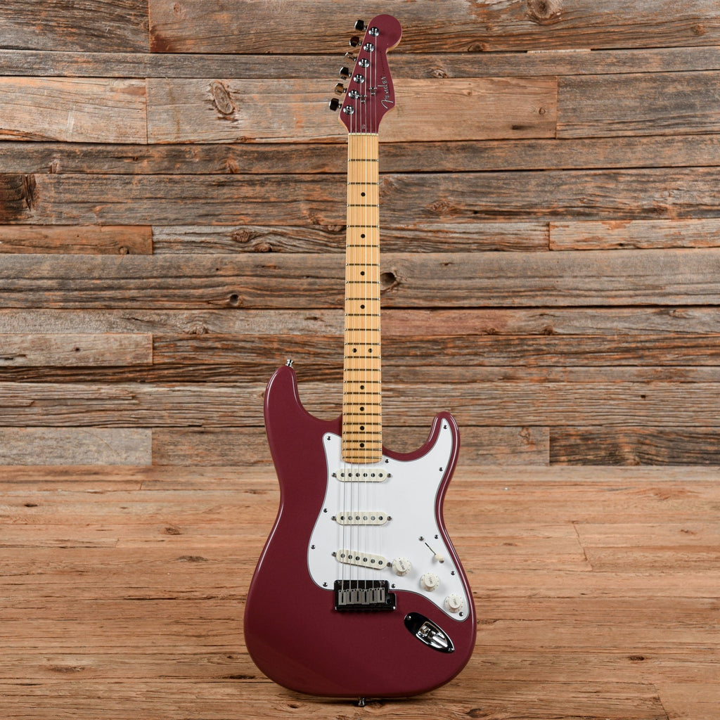 Fender Stratocaster Matching Headstock Burgundy Mist 1995 - View 5 | MusicMarket