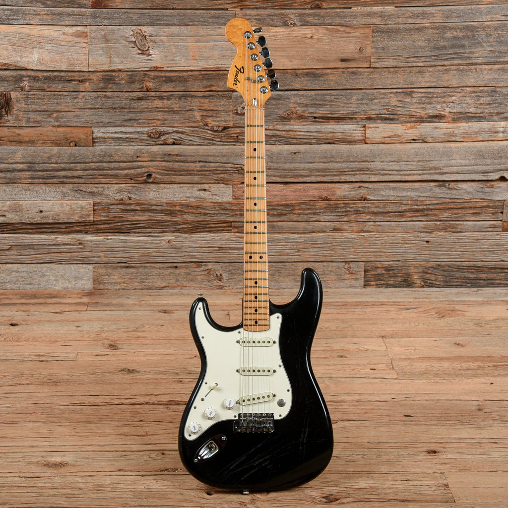 Fender Stratocaster Black 1974 LEFTY - View 4 | MusicMarket