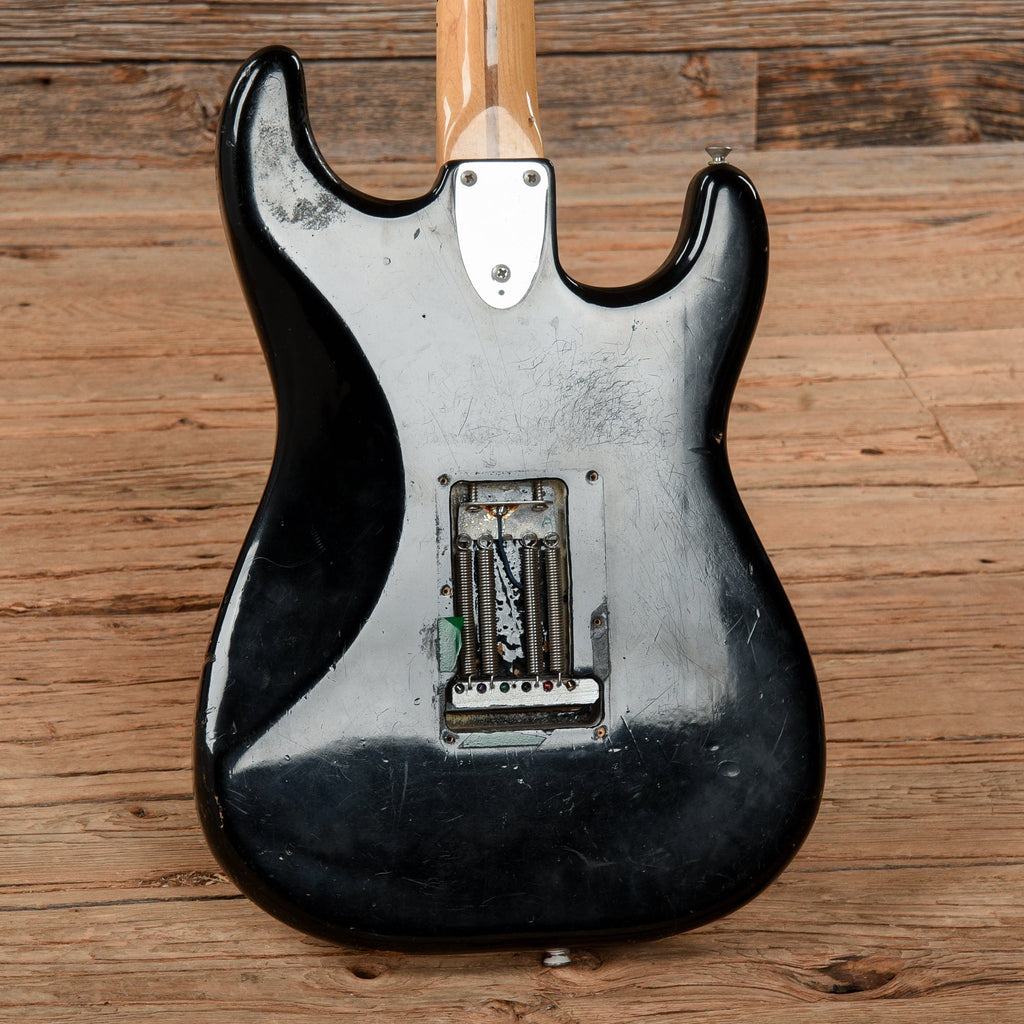 Fender Stratocaster Black 1974 LEFTY - View 9 | MusicMarket