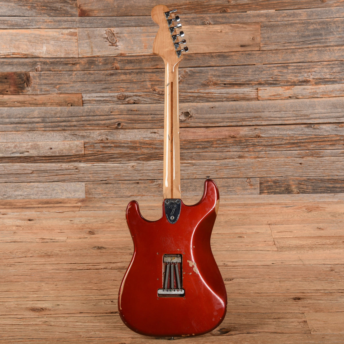Fender Stratocaster Candy Apple Red 1972 - View 5 | MusicMarket
