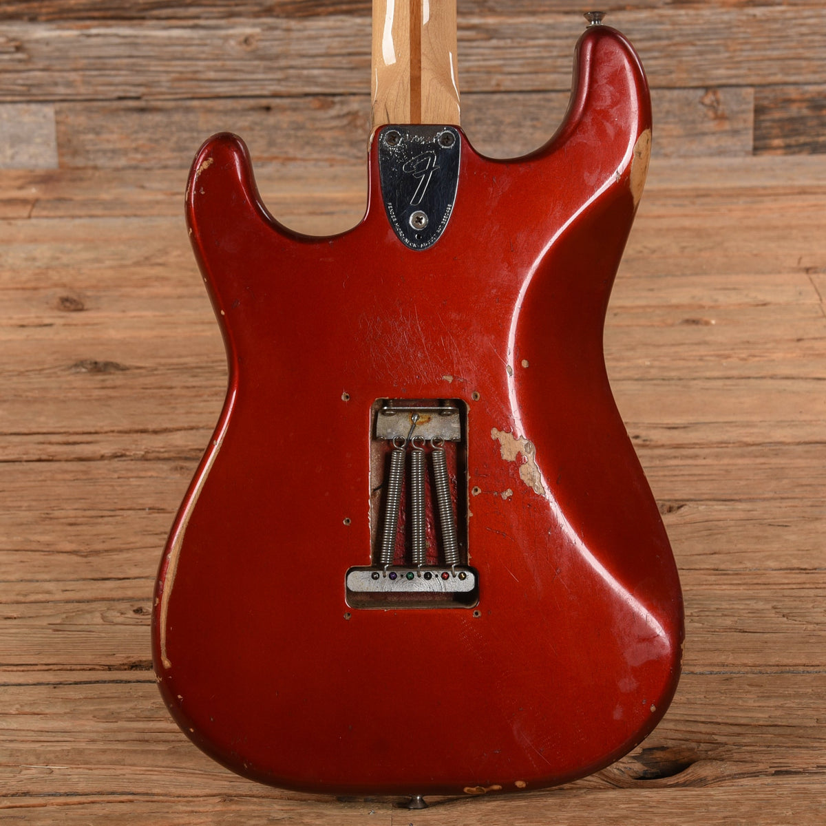 Fender Stratocaster Candy Apple Red 1972 - View 3 | MusicMarket