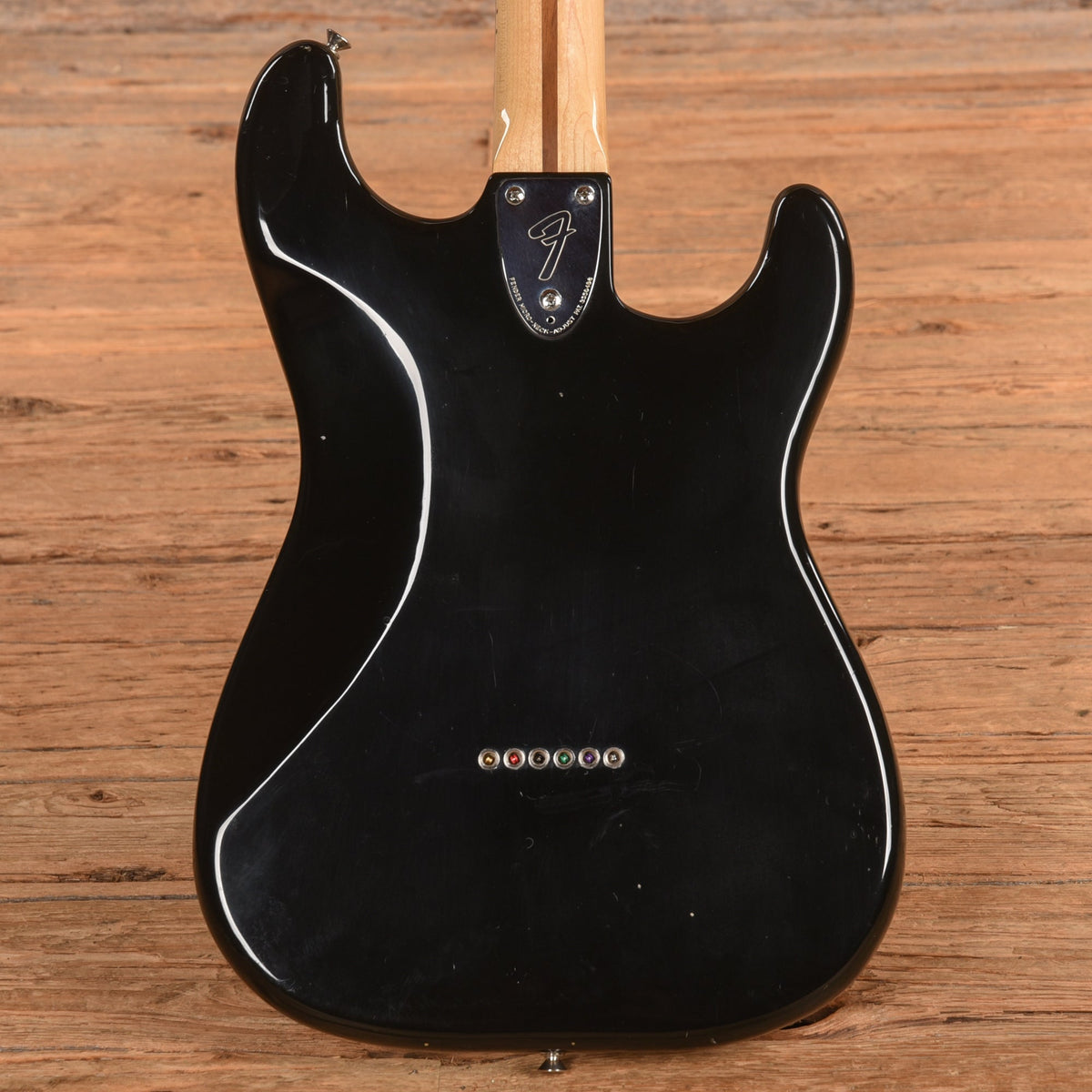 Fender Stratocaster Hardtail Black 1979 LEFTY - View 3 | MusicMarket