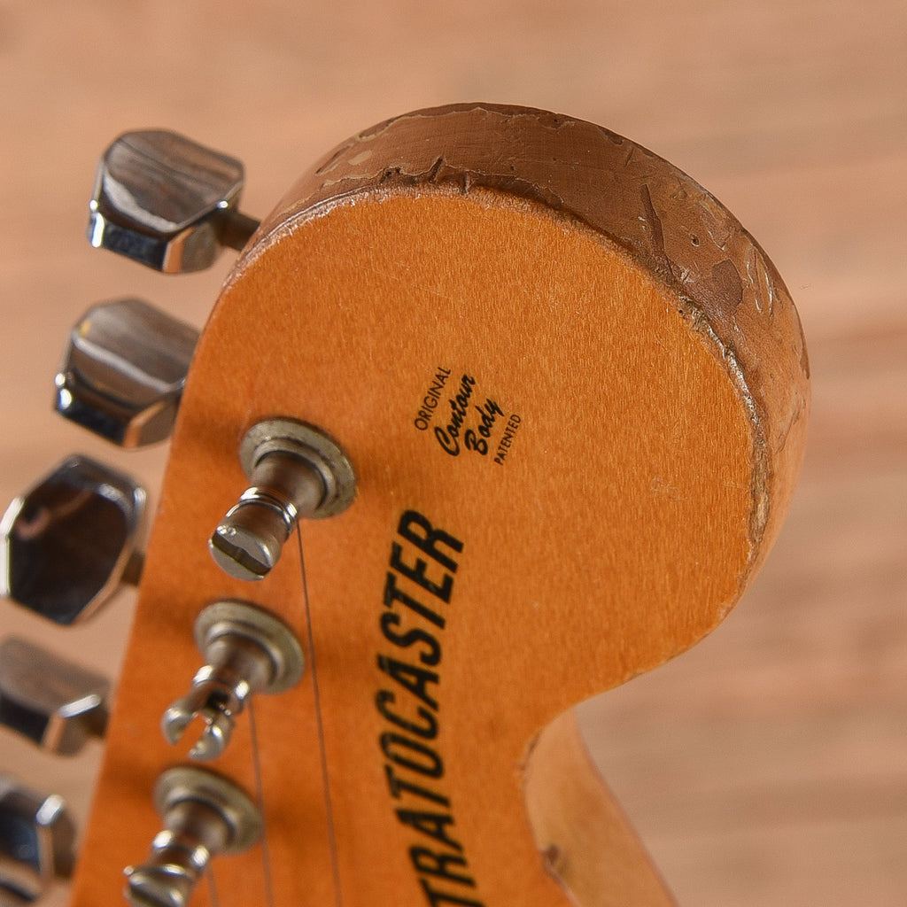 Fender Stratocaster Hardtail Sunburst 1972 - View 16 | MusicMarket