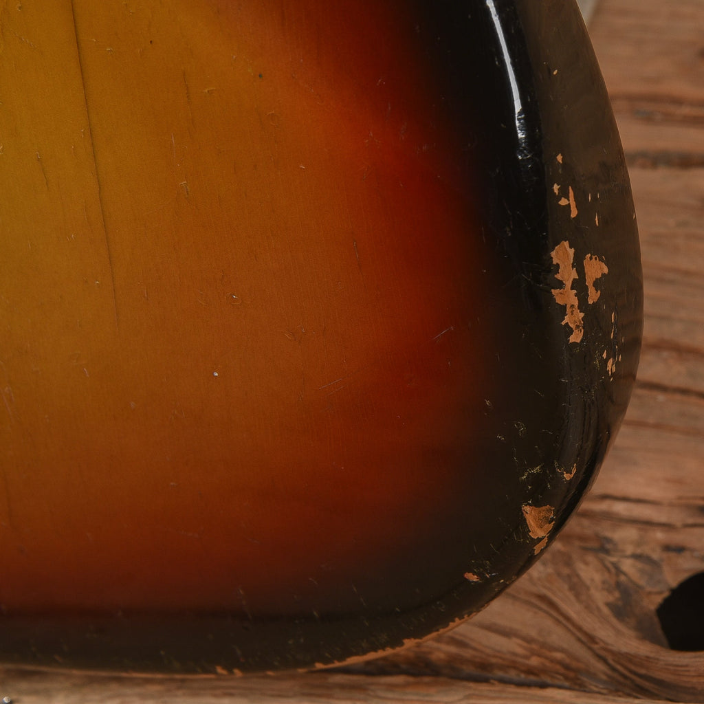 Fender Stratocaster Hardtail Sunburst 1972 - View 15 | MusicMarket