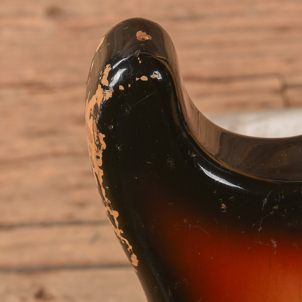 Fender Stratocaster Hardtail Sunburst 1972 - View 13 | MusicMarket