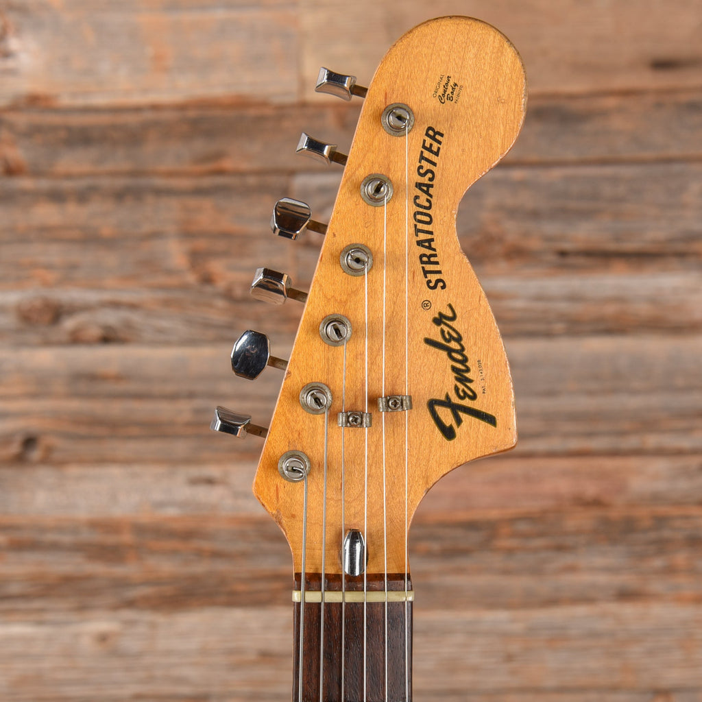 Fender Stratocaster Hardtail Sunburst 1972 - View 6 | MusicMarket