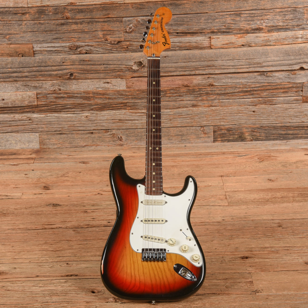 Fender Stratocaster Hardtail Sunburst 1974 - View 4 | MusicMarket