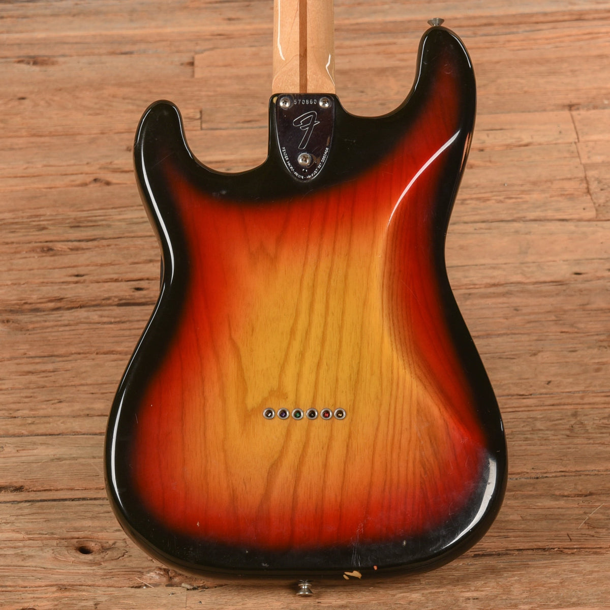 Fender Stratocaster Hardtail Sunburst 1974 - View 3 | MusicMarket