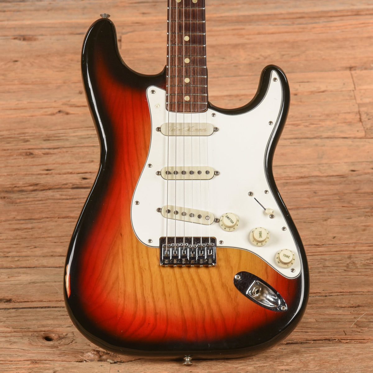 Fender Stratocaster Hardtail Sunburst 1974 - MusicMarket